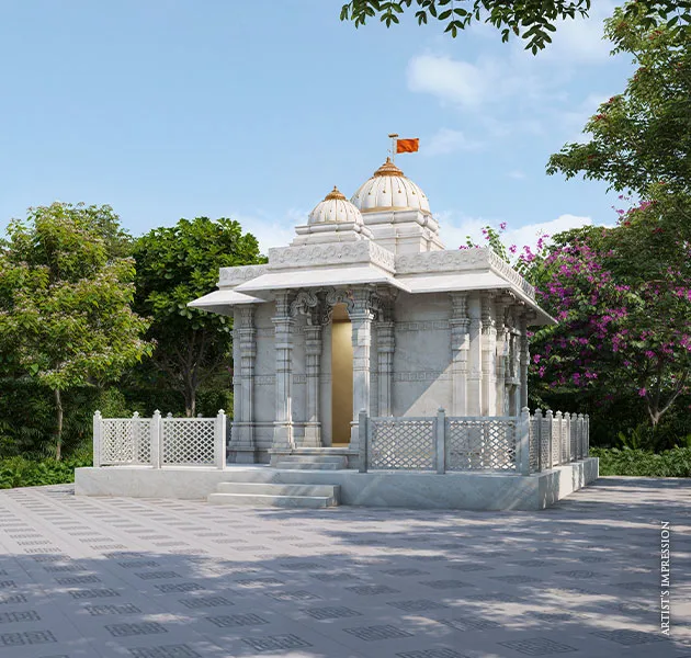 Ganesh temple at JP North Imperial Greens